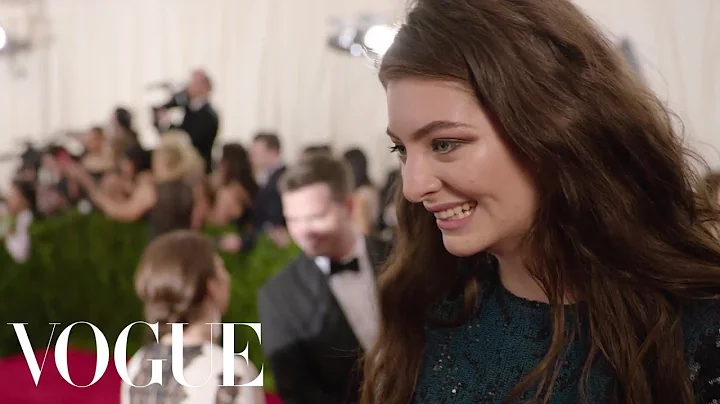 Lorde and Francisco Costa at the Met Gala 2015 | C...