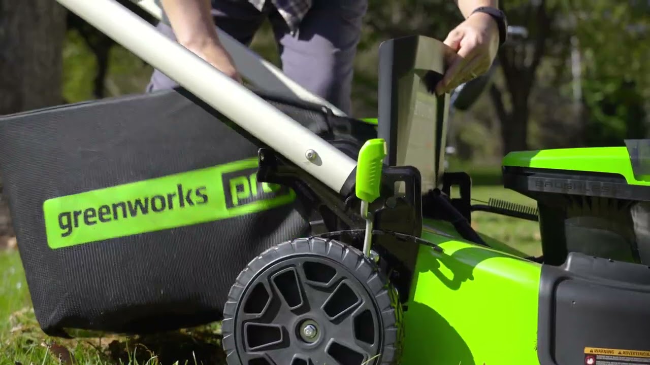  аккумуляторная самоходная Greenworks GD60LM51SP, 60V, с .