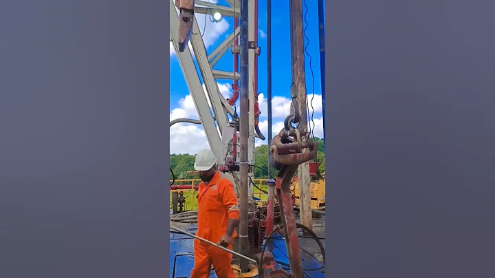 Oil and Gas Drilling Process.