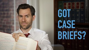 Should You Case Brief in Law School? (Study Advice)
