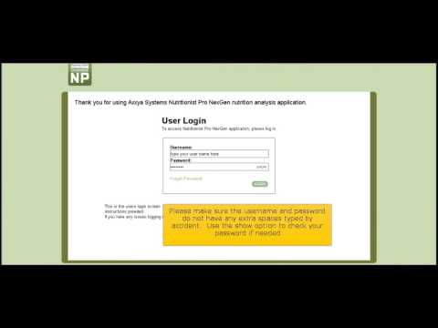 how to login and change password