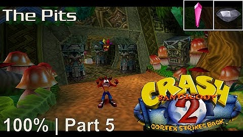 Crash Bandicoot 2 - 100% Playthrough, Part 5: The Pits