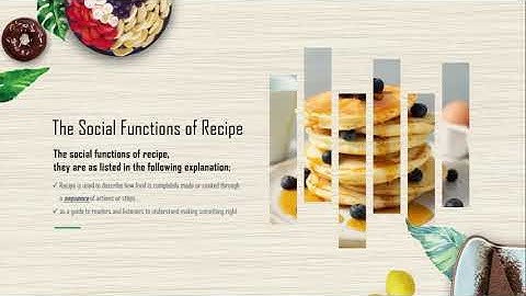 Procedure Text for 9th Grade (Recipe)