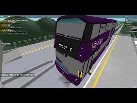 Buses UK - V1 - Manchester - Salford - Irwell - Bury - Bury Town - Vantage Gemini 3