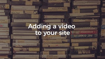 IM school - Adding a video to your site
