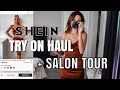 shein haul + salon walkthrough | VLOG