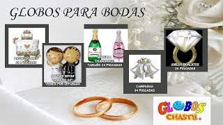 Globos Para Bodas Globos Chasty