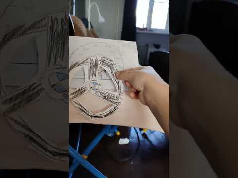 руль из бумаги