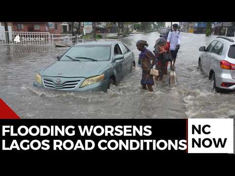 Lagos Flooding Worsens Road Conditions in Agege
