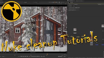 Nuke cleanup Tutorials: How to remove rain or snow using Nuke [Hindi]