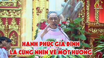 HẠNH PHÚC GIA ĐÌNH LÀ CÙNG NHAU NHÌN VỀ MỘT HƯỚNG l BÀI GIẢNG CỦA ĐỨC ÔNG GIÊRÔNIMÔ NGUYỄN PHÚC HẠNH