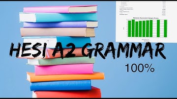 Hesi A2 |Grammar| Full Review |Everything you Need to Know