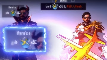 Yeah Mera Bhai Hai Dilavar @NSG HARSH 😈 | 50000 UC Popularity Send 💸 | Lobby Video By Daku Gaming