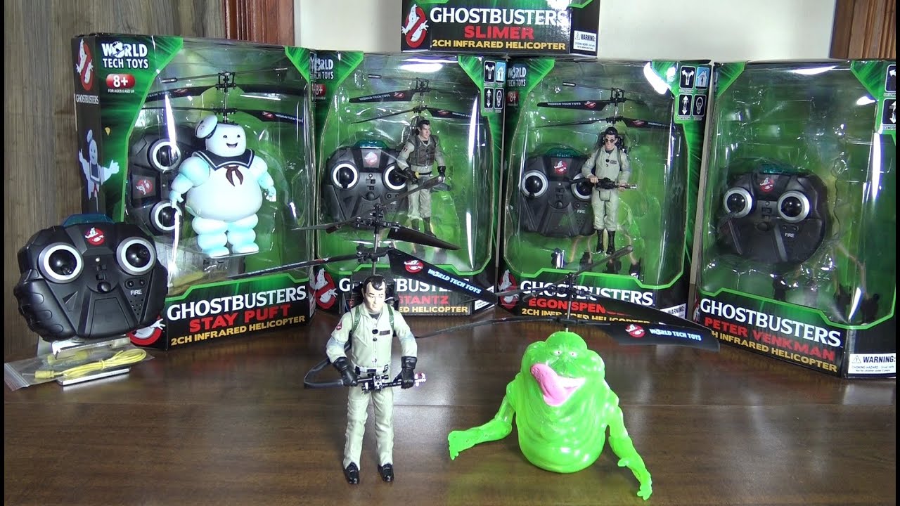 World Tech Toys - Ghostbusters Helicopters - Review and Flight - YouTube Ghostbusters Toy