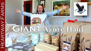 Better Than Aldi? Azure Standard Haul from biggest stock up at Heartway Farms