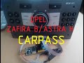 Opel Zafira B / Astra H. Чтение кода CARPASS из магнитолы CD30MP3.