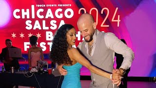 Ataca & Fabia | Bachata Social Dance | CSBF 2024 Resimi