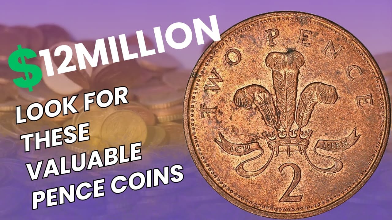 UK 2 Pence Coins 1987–1994 Featuring Queen Elizabeth II – Collectors’ Dream with Huge Value|12M|