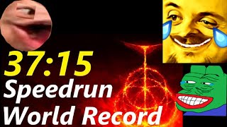 Forsen Reacts to Elden Ring Any% Speedrun in 37:15 (WORLD FIRST SUB 40 MINUTES RUN)