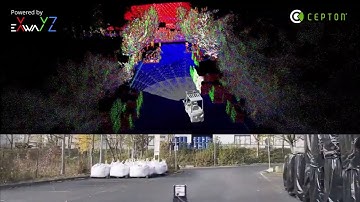 Exwayz x Cepton - Map based object detection with Cepton Nova LiDAR