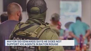 Baton Rouge mayor explains texts circulating on ICE agents and election