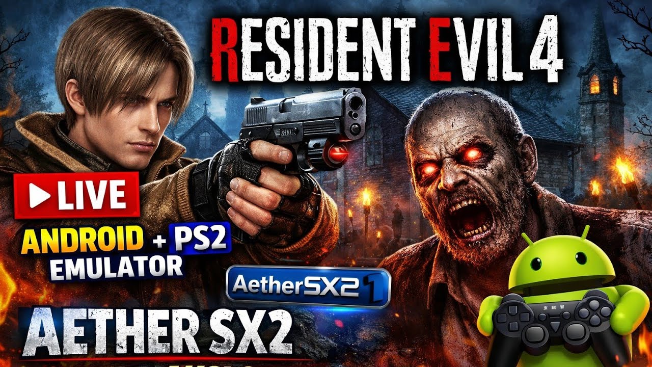 Seremnya-Resident evil 4 ps2 aethersx2 android