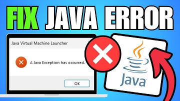 How To Fix Java Exception Has Occurred in Windows 10/11