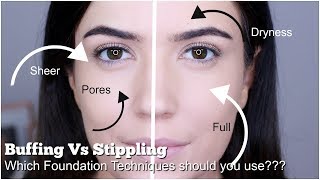 How to use a Stippling Foundation Brush 