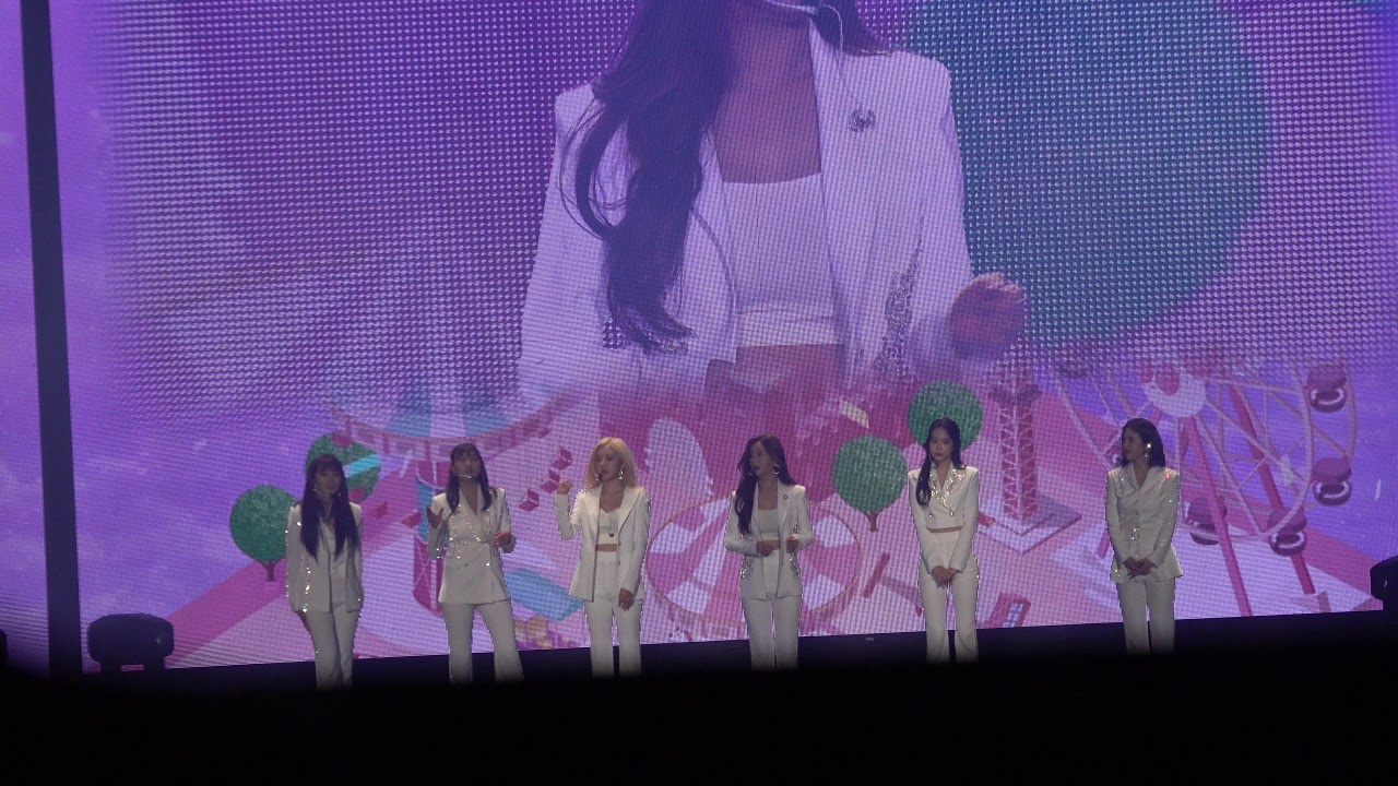 200201 에이핑크 콘서트 PINK WORLD 단체 멘트 직캠 - 2