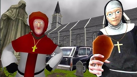 Nun And Monk Neighbor Escape 3D Level 1