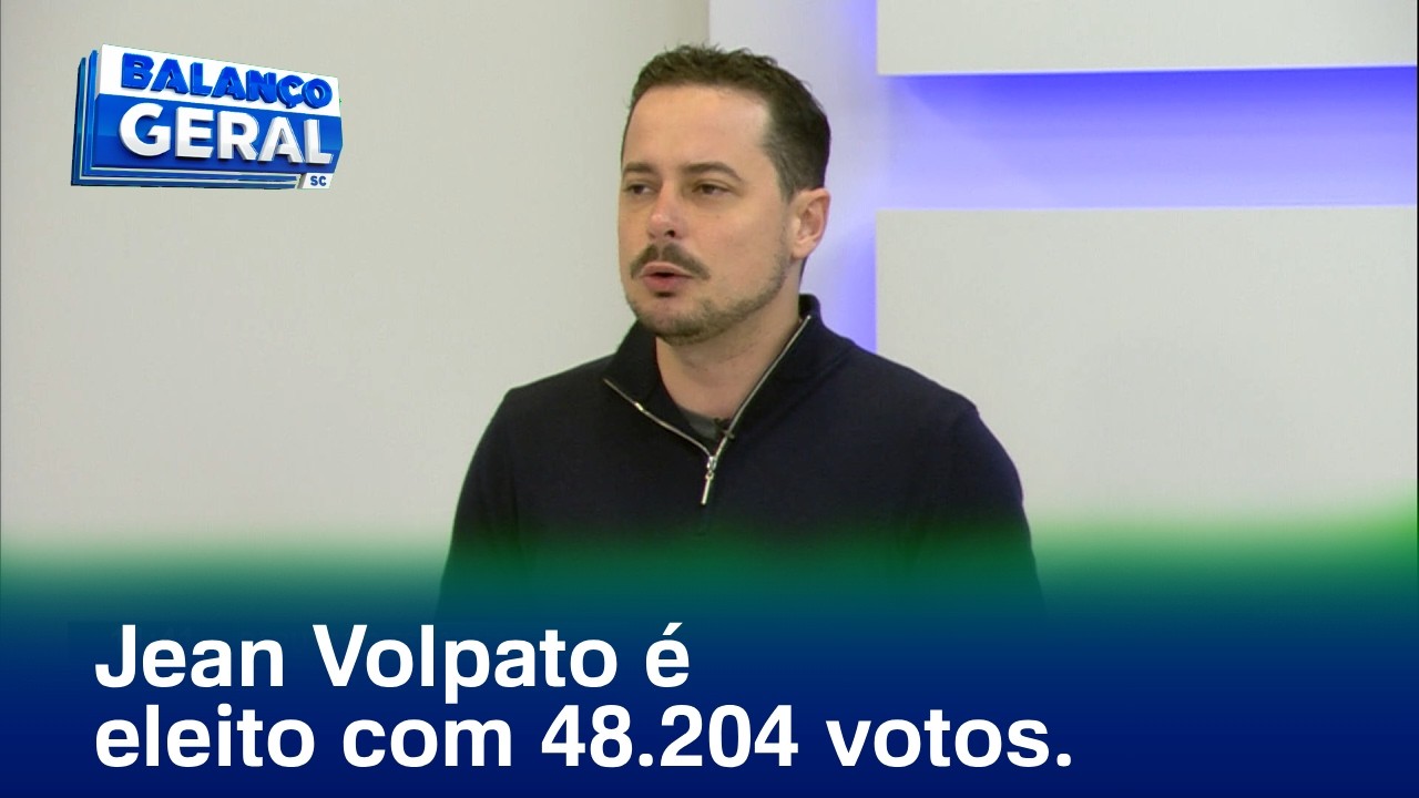 Jean Volpato foi eleito com 48.204 votos