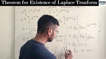L2 || Laplace Transforms (Part-2) || Theorem for Existence of Laplace Transform