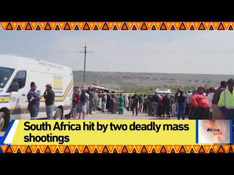 South Africa hit by two deadly mass shootings