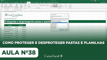 Como Proteger e Desproteger Planilhas - Curso Excel