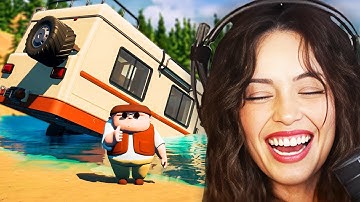 Valkyrae Plays RV There Yet? w/ Ludwig, Fuslie, Squeex