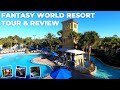 Fantasy world resort  4k room  property full tour  review  kissimmee florida