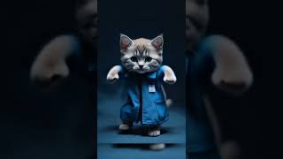 Yavru Kedin Böyle Dans Ederse Ne Yaparsın? İzlerken Gözünü Alamayacaksın