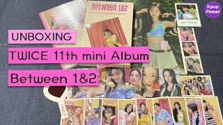 UNBOXING TWICE - 11th mini Album [Between 1&2] review VIDEO / 트와이스 미니 11집 언박싱 리뷰 영상