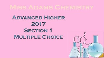 Advanced Higher: 2017 Exam Section 1 Multiple Choice