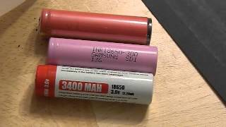 Protected Vs unprotected li-ion batteries