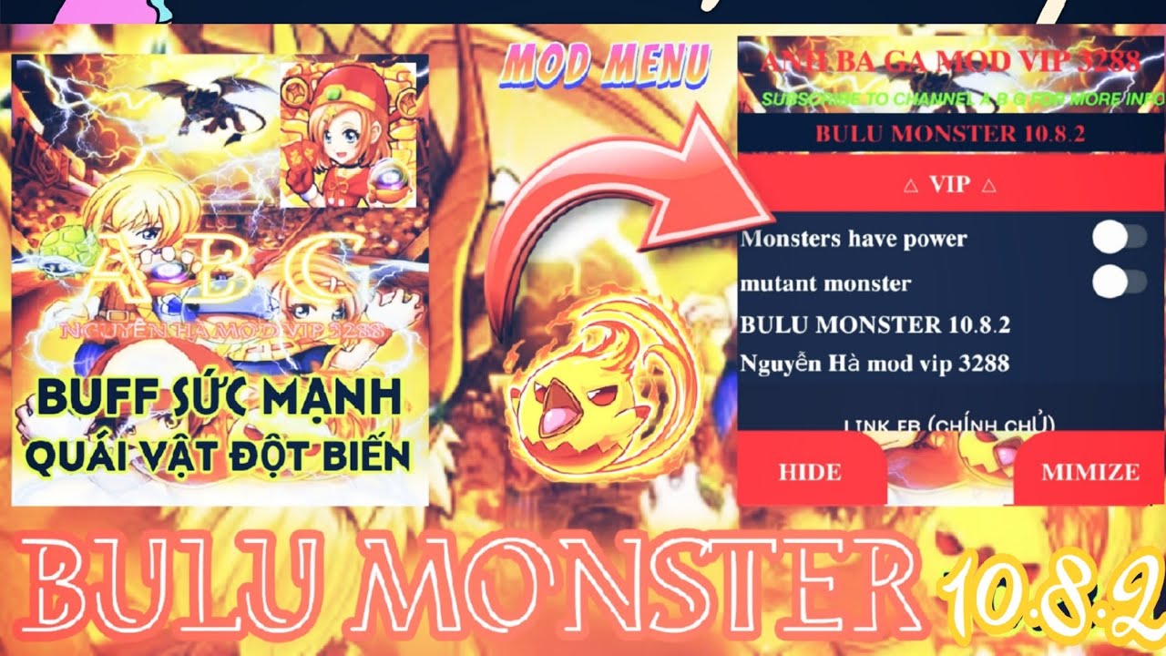 [UPDATE] Bulu monster MOD [MENU] Version 10.8.2 YouTube