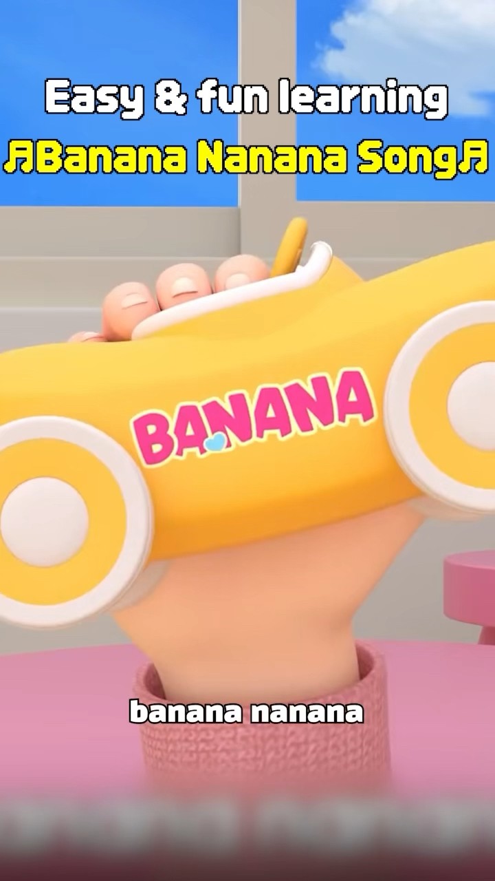Banana Nanana song🍌 #shorts #songsforkids - YouTube