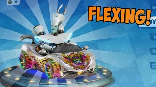 FLEXING THE MASTER WHEELS ONLINE! | Crash Team Racing Nitro Fueled