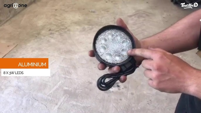 Modification sur le tracteur, pose de phare LED & soucis sur pneu N°38 