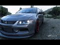 MITSUBISHI EVO IX - FORZA HORIZON 5 - GAMEPLAY - THRUSTMASTER ( Steering Wheel - Pedals - Shifter )
