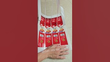 Mẫu tem dán hộp nem chua rán  #inanhung #intemnhan #shorts