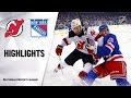 NHL Highlights | Devils @ Rangers 1/9/20