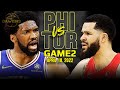 Philadelphia 76ers vs Toronto Raptors Game 2 Full Highlights 2022 ECR1 FreeDawkins