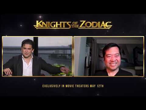 Diego Tinoco Interview for Knights of the Zodiac