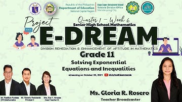 Solving Exponential Equation and Inequalities